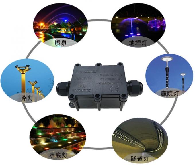 Underground Waterproof Electrical Junction Box 2 3 4 5 6 Channel 450V