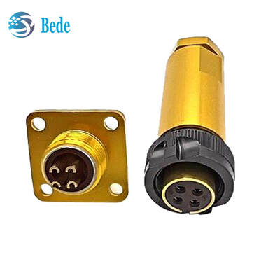 Russian Standard PC Series MIL Circular Connectors Cable Plug With Tail And Socket