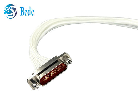 J30J‑25ZKP-30 25Pin Micro-D Connector with 30cm Cable Solder-Terminated J30J-25TJS
