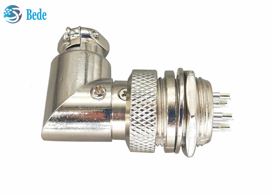 Aviation Gx16 5 Pin Right Angle Connector Male And Female Sets With All Accessories