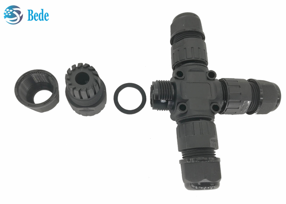 2 Channel M25 Waterproof Cable Connectors 2 3 4 5 Pins 450V 40A