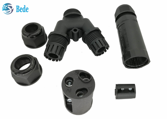 Y Type Underground Junction Box For 2 Or 3 Or 4 Pin Cables Waterproof And Moisture Proof