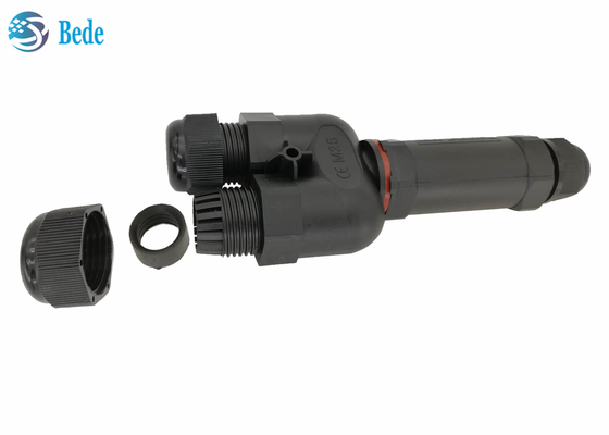 Y Type 3 Channel 2 3 4 5 Pin Waterproof Electrical Connectors Ip68 250v 16~24a