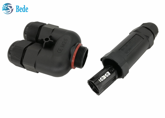 Y Type 3 Channel 2 3 4 5 Pin Waterproof Electrical Connectors Ip68 250v 16~24a