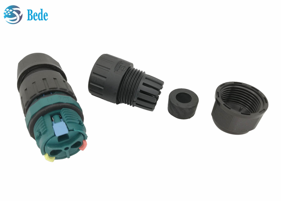 M20 Quick Wiring Water Proof Wire Connector 3 Pins 2 Channel 450V 17.5A ip68 waterproof connector 2 pin