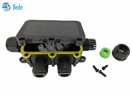 IP68 Waterproof Junction Box Weatherproof Outdoor Cable wiring Box 6 Channel  450V