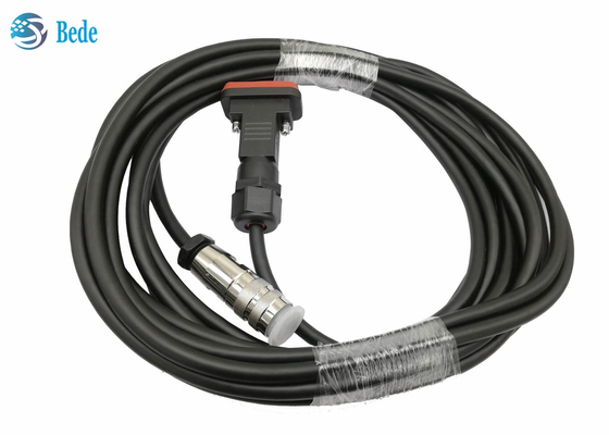RRU To RCU AISG Cables DB-9 Male To AISG 8 Pin Female 20M / Customized Length