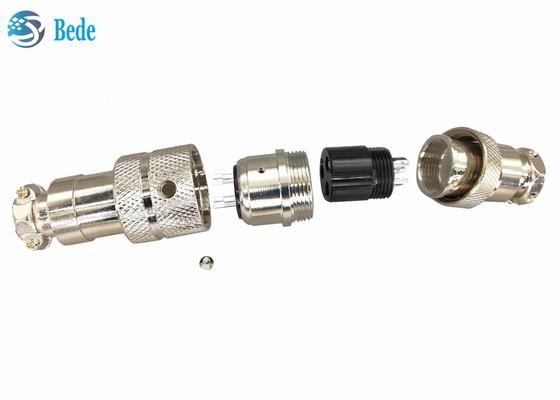 8 9 10 12 14 15 Pins 200V 5A Gx20 Connector Docking Type Plug And Socket Kits