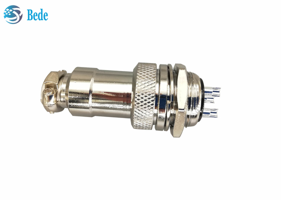 Front Mounting Circular Gx20 Connector Male & Female Kits 2~10 / 12/ 14 / 15 Pins