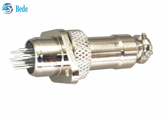 Rhombus Flange M12 3A 200V Rugged-Grade Circular Connectors 5 6 7 Pins