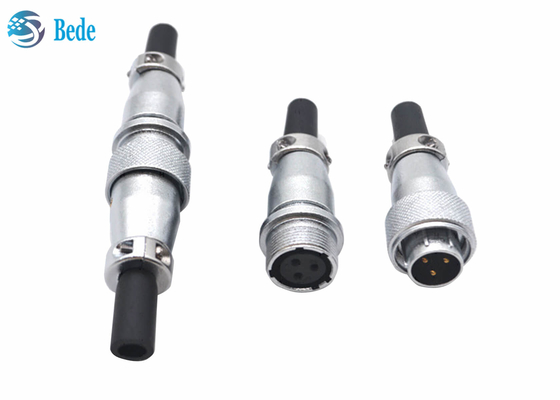 Male And Female Docking Circular Connectors 2 3 Pins 10A 500V