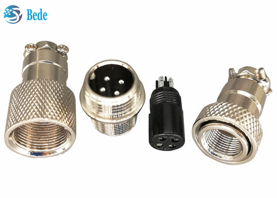 GX12 Rugged-Grade Connectors Male and Female Docking 2 3 4 5 6 7 pin 3A 200V