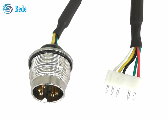 AISG RET Cables AISG Rear Panel Mounting Male Contacts To 5 Pins Crimp Terminal