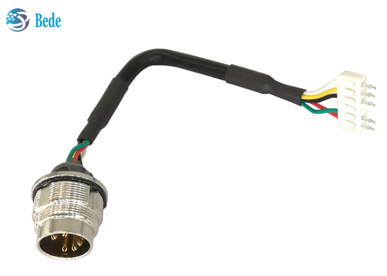 AISG RET Cables AISG Rear Panel Mounting Male Contacts To 5 Pins Crimp Terminal