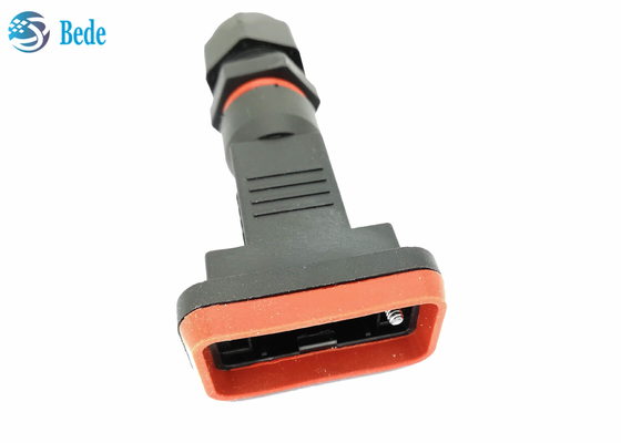 Waterproof Housing D Sub Connetors AISG Cable Usage IP68 PA66 Material
