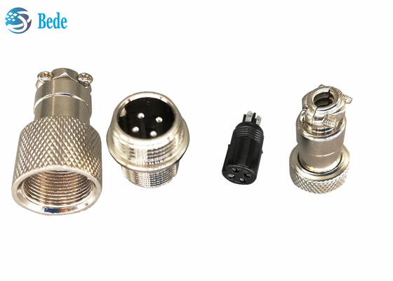 M16 Cable To Cable Docking Connectors 2~10 Pin 4~7A 200V