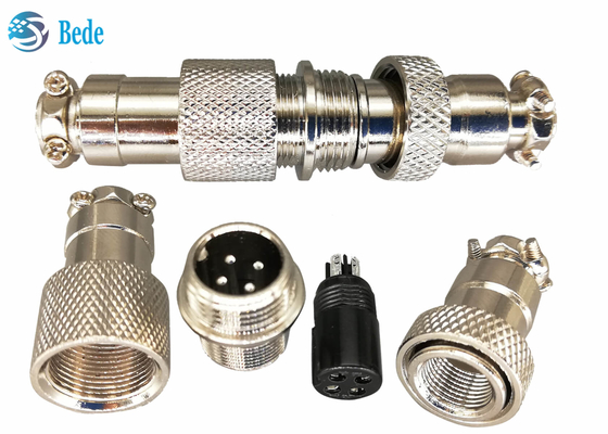 M16 Cable To Cable Docking Connectors 2~10 Pin 4~7A 200V