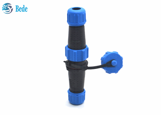 2 3 4 5 6 7 9 Pin M17 Waterproof Cable Connectors Cable To Cable Docking Connector