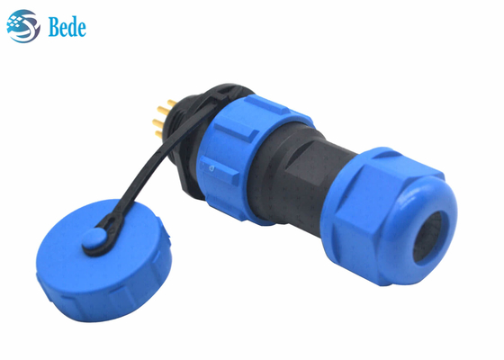 Panel mounting IP68 Waterproof Cable Connectors M21 Aviation 2 3 4 5 5C 7 9 12 Pin