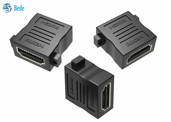 Female To Female HDMI Coupler , Supports 3D And 4K Resolution HDMI Repeater
