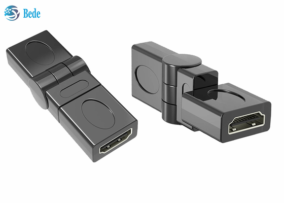 Extension Gold Plated Female To Female HDMI Coupler 90 180 270 360 Deg Adjustable