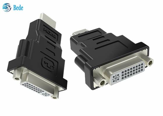 DVI Female To HDMI Male Adapter Bi-Directional DVI-I 24+5 Port Converter
