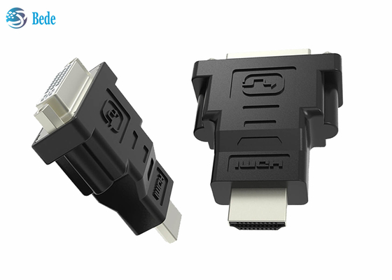 DVI Female To HDMI Male Adapter Bi-Directional DVI-I 24+5 Port Converter