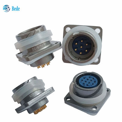FQ 18 Series Waterproof  Industry Connectors 2~7Pins and 12Pins
