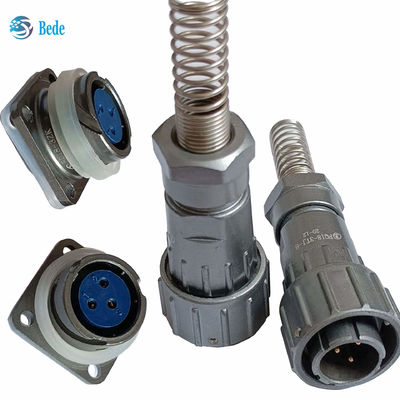 FQ 18 Series Waterproof  Industry Connectors 2~7Pins and 12Pins