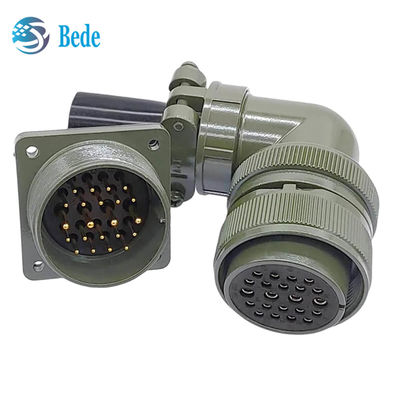 MIL-DTL-5015 Series Industrial Circular Connector MS3108A Elbow Threaded Connector