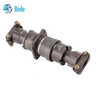 MIL Circular Connector Russian 2PM Standard with Threaded Connection Glass-Sintered Insulation and High-Temperature Resistance