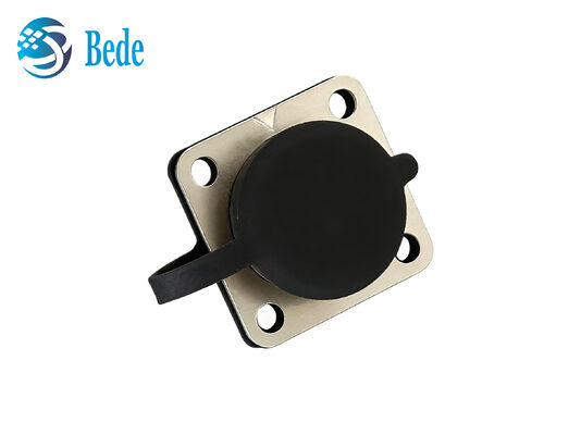 CM10 10Pins DDK Square Flange IP67 Waterproof Circular Connector with Solder Termination