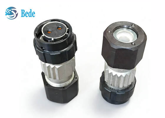 Amphe-OBTS Series Power Connector 2 Way 48V DC Plug C10-730511-Z2S / Z2P For Cell Tower 