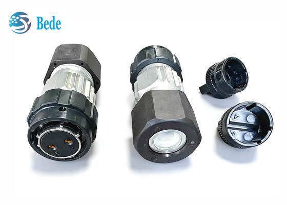 Amphe-OBTS Series Power Connector 2 Way 48V DC Plug C10-730511-Z2S / Z2P For Cell Tower 