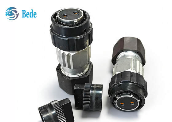 Amphe-OBTS Series Power Connector 2 Way 48V DC Plug C10-730511-Z2S / Z2P For Cell Tower 