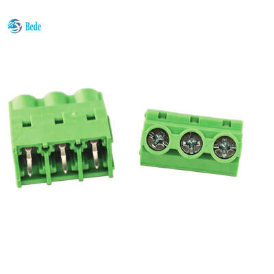 3 Pins Plug-in Terminal Block Alternatives Phoenix Mkds 5/3‑7.62 300v 20a For PCB