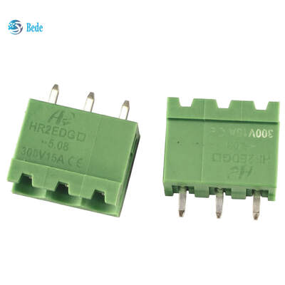 5.08mm PCB Male Header Terminal Block Replacement BCH-508HS-x GN & BCH-508VS-x GN 12A 320V