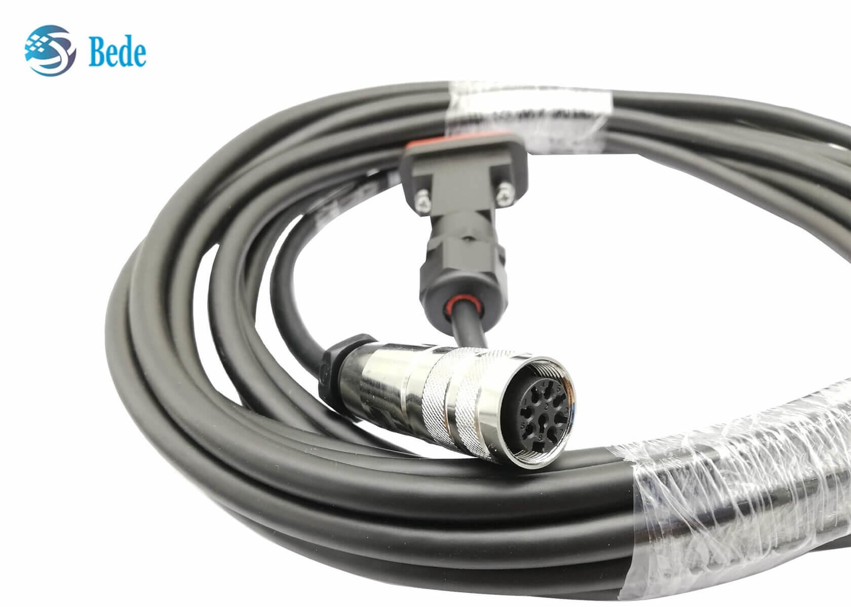 Waterproof HUAWEI AISG Cable DB9 to M16 8 Pin Female 5 Meters Length