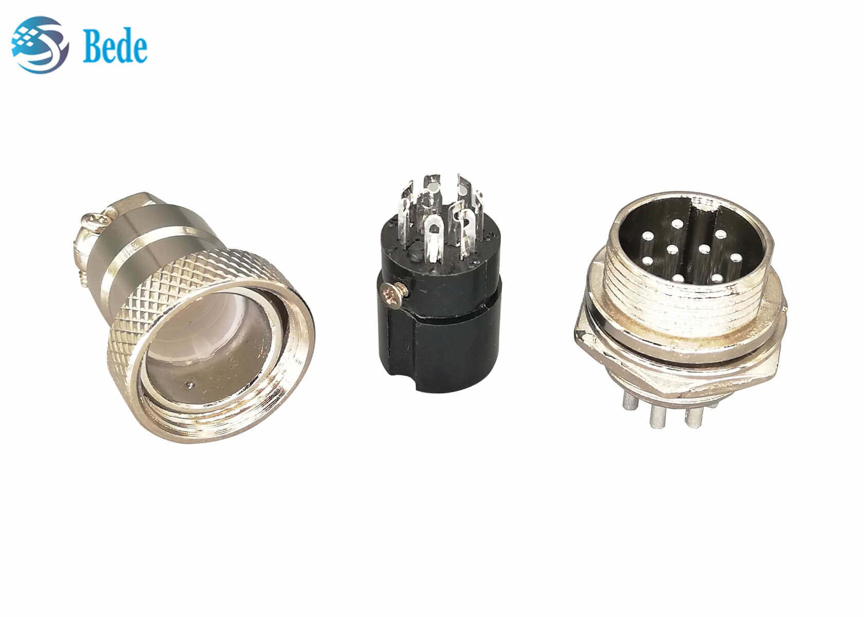 Gx16 Aviation Connectors 9 Pins Male And Female Sets Aircraft Cable