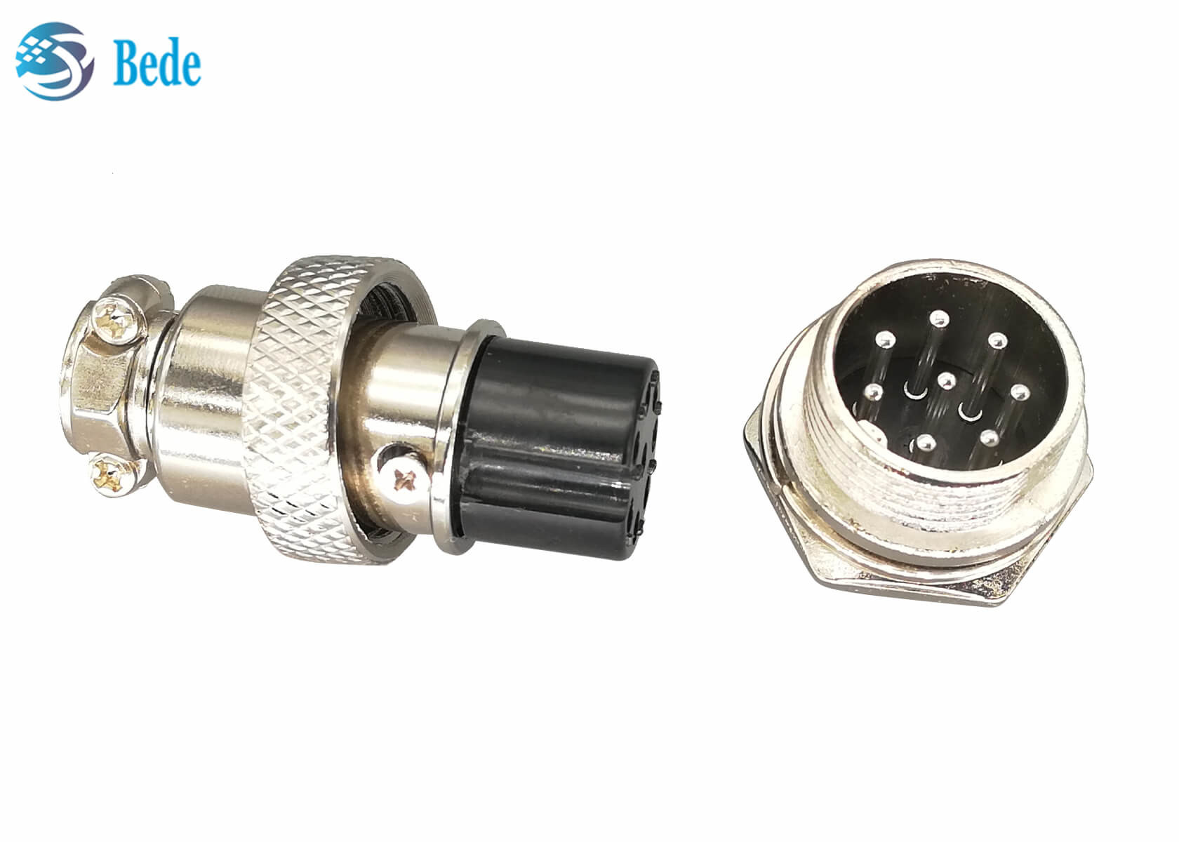 CE Aviation Gx16 8 Pin Connector Kits For Industrial Control And Test