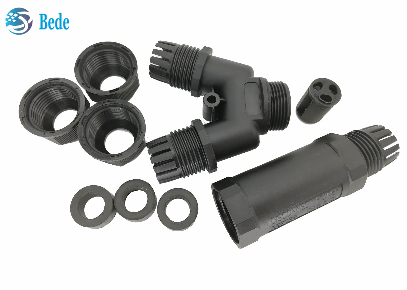 Y Type Underground Junction Box For 2 Or 3 Or 4 Pin Cables Waterproof