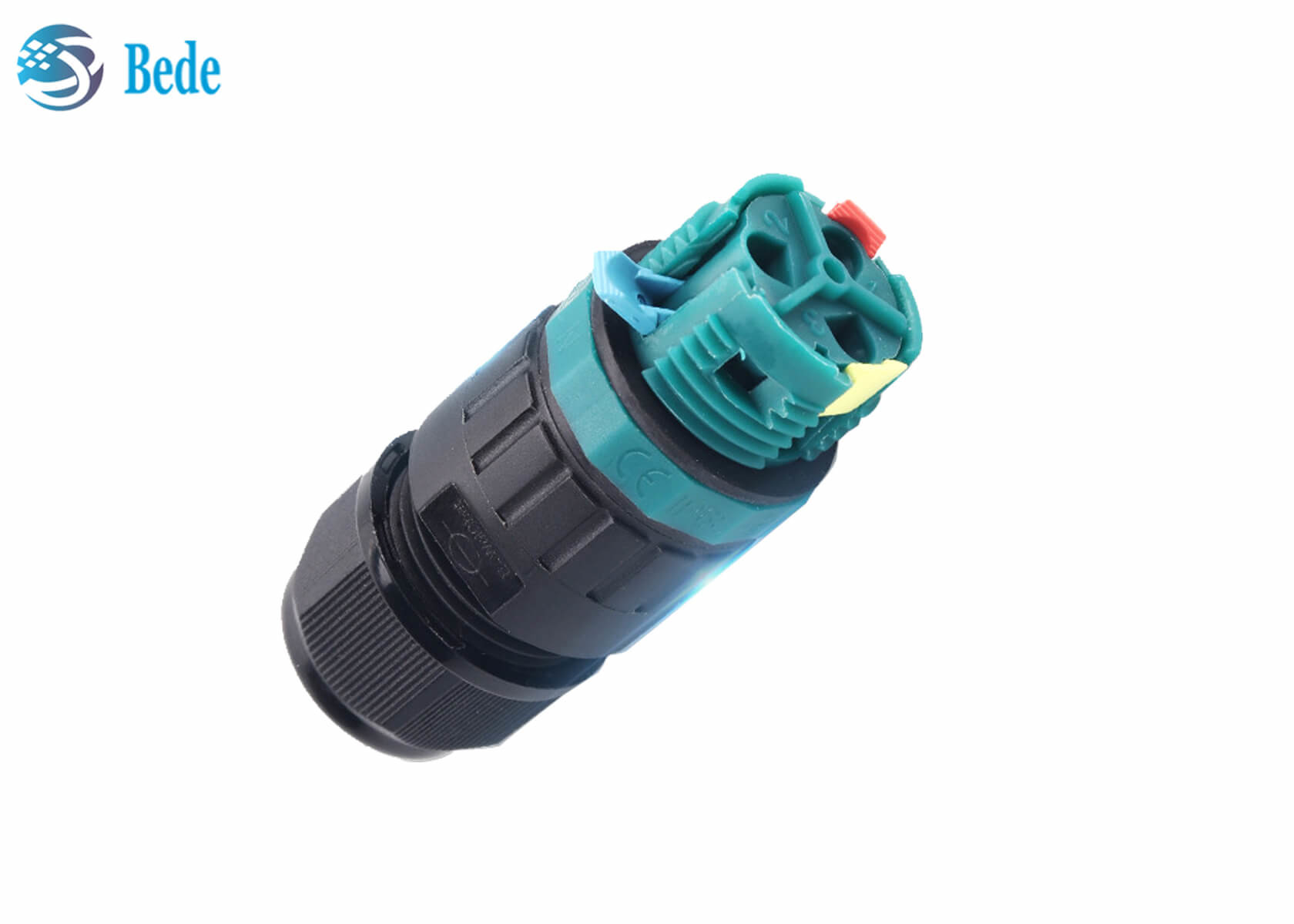 M25 Quick Wiring Screwless Waterproof Cable Connectors 2 3 4 5 Pins 2