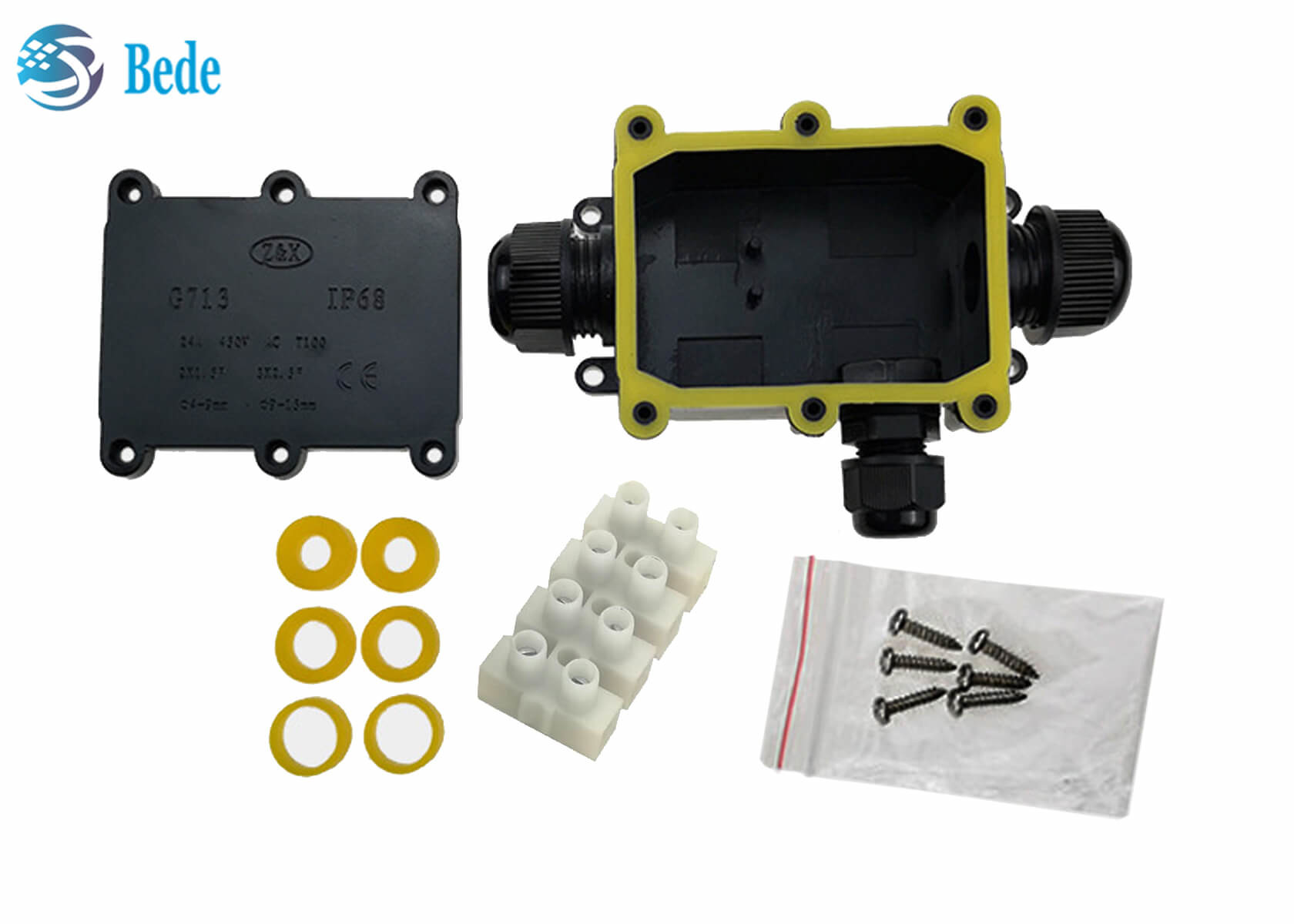 Underground Waterproof Electrical Junction Box 2 3 4 5 6 Channel 450V