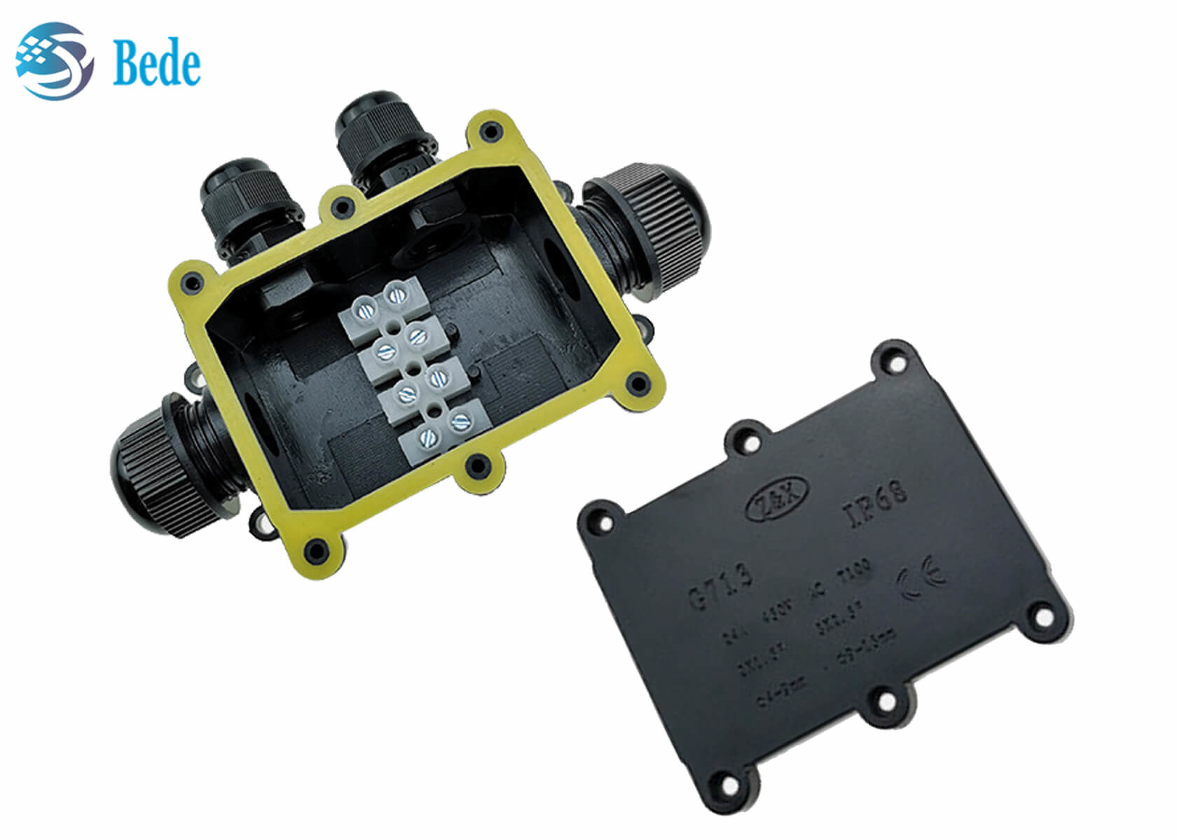 Underground Waterproof Electrical Junction Box 2 3 4 5 6 Channel 450V for street light