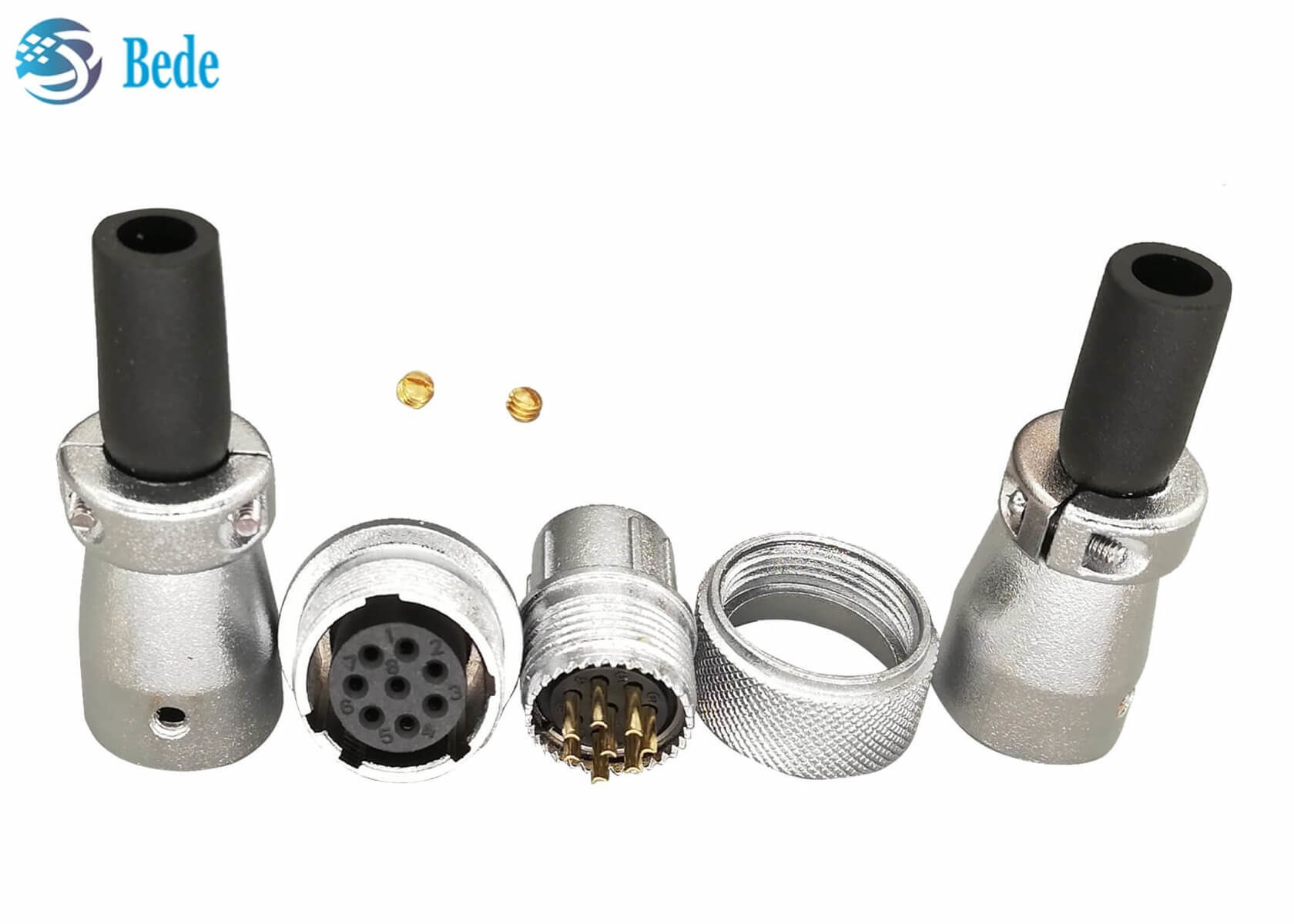 WS20 6 Pin Circular Connectors Cable To Cable Aviation Docking Connectors