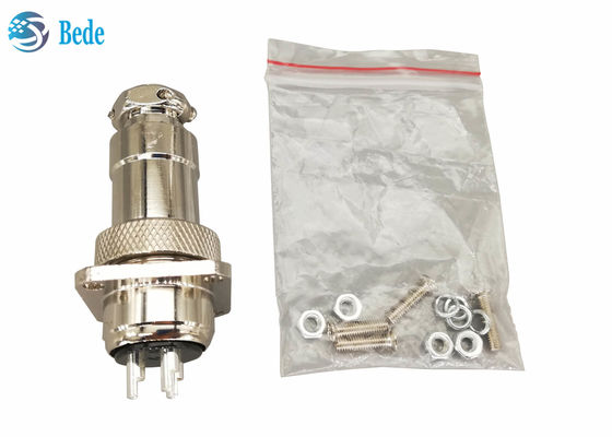 Panel Mount Circular 9 Pins - 2 Pin Aviation Connector GX20 With Square Flange M19 Male Female Set