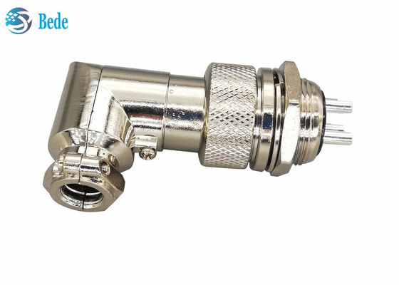 Panel Mounting Connectors Sets Gx20 Connector Elbow 90 Degrees Right Angle