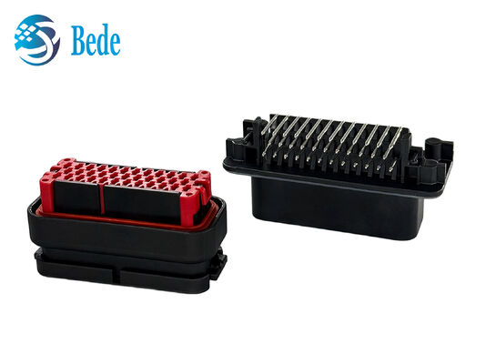 Automotive ECU Connector Set 35-Pin Waterproof AMPSEAL 776164-1 Right-Angle 776180-1